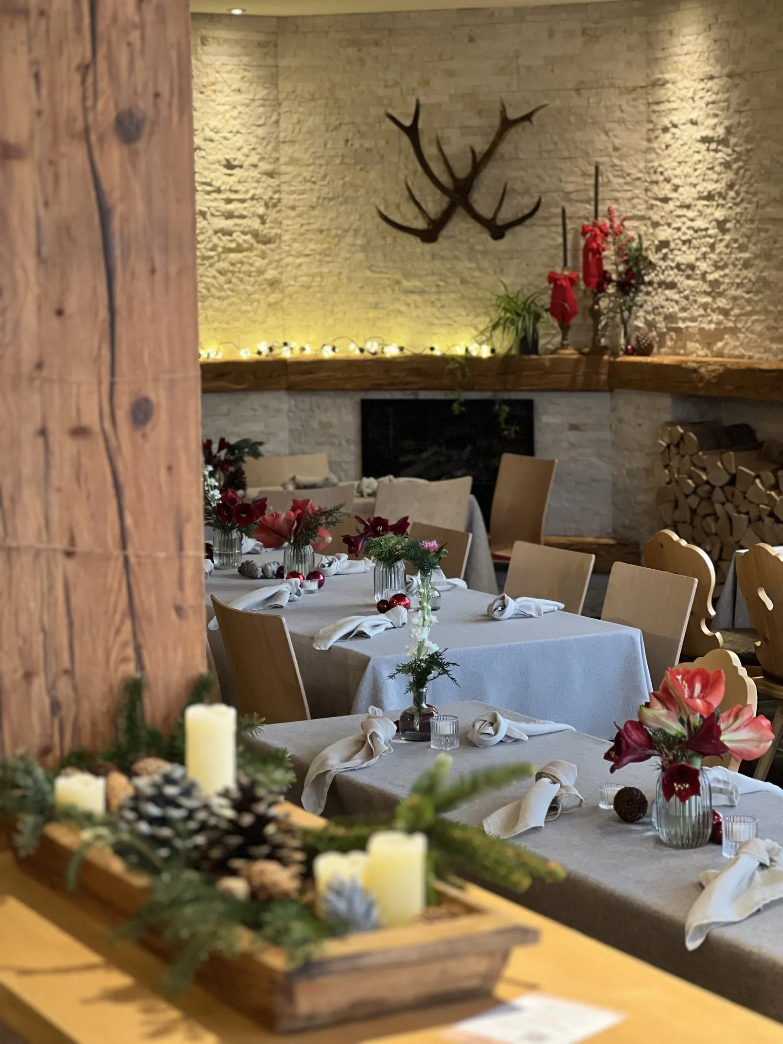 Weihnachtsfeier in der Zeesener Eventhütte